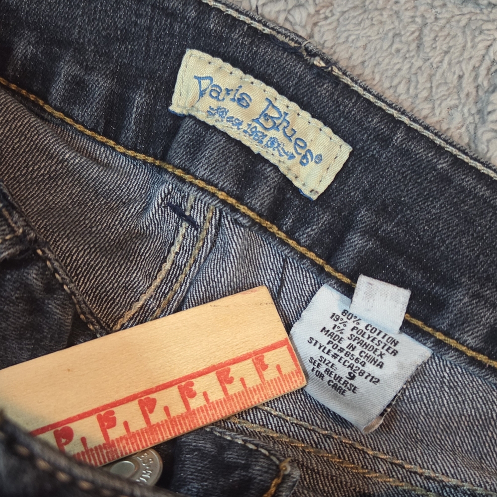 Paris Blues Kids Girls Size 9 Dark Blue Jeans - Picture 6 of 11